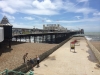 Der "Brighton Pier". Die Haupttouristenattraktion