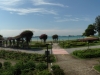 Nach einem ordentliche Fußmarsch kommt man auch zum East Coast Park, mit Blick Richtung Indonesien Nach einem ordentliche Fußmarsch kommt man auch zum East Coast Park, mit Blick Richtung Indonesien