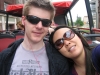 Mandy und ich im Sightseeing-Bus Mandy und ich im Sightseeing-Bus
