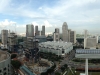 Blick vom Hotelzimmer: Singapur bei Tag
