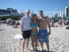 Mandy, Hernan und ich am South Beach