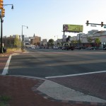 Blick vom Hotel Richtung Süden
