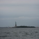 Blick auf Liberty Island (mit Zoom)