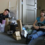 Lena und ich sind einfach nur noch platt